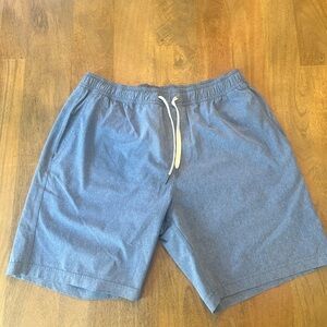 Fair Harbor Men’s Blue Hybrid Shorts - Size L - Stretch Swim / Walk Shorts